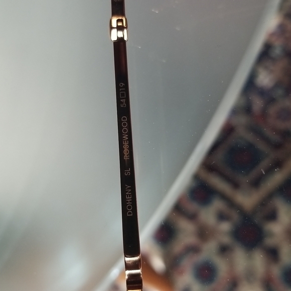 💕MR LEIGHT by GARRETT LEIGHT💕 Doheny SL Sunglasses ~ Aviator Rosewood NWT - Picture 16 of 16